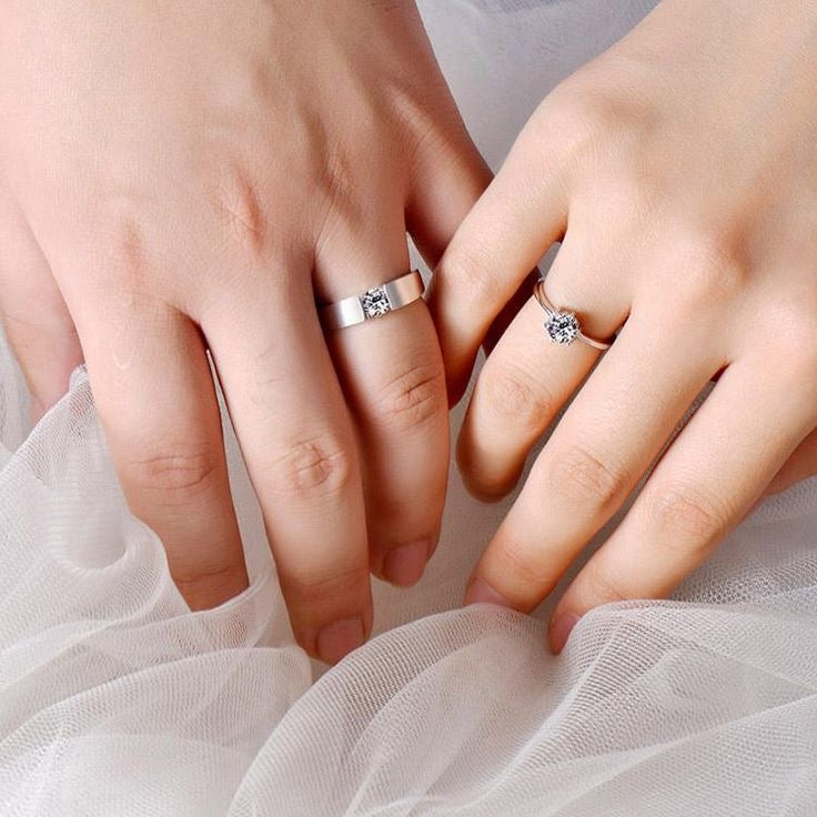Classic Couple Rings For Men & Women